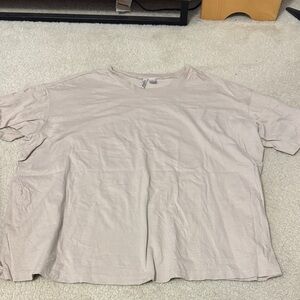 H&M Divided Light Beige Tee